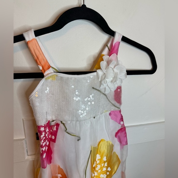 Iris & Ivy Floral Sequin Formal Summer Dress - Picture 5 of 5